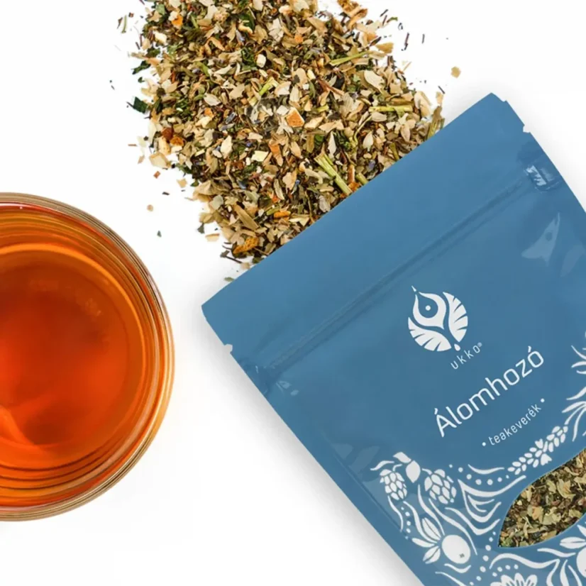 UKKO bylinná čajová zmes na spánok s prírodnými bylinkami pre večerné uvoľnenie