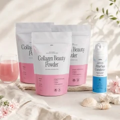 Letní beauty balíček se 3x Collagen Beauty práškem a AfterSun Comfort+ krémem