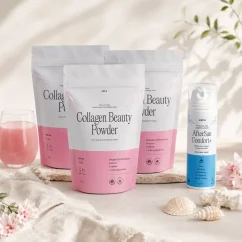 Letný beauty balík s 3x Collagen Beauty práškom a AfterSun Comfort+ krémom